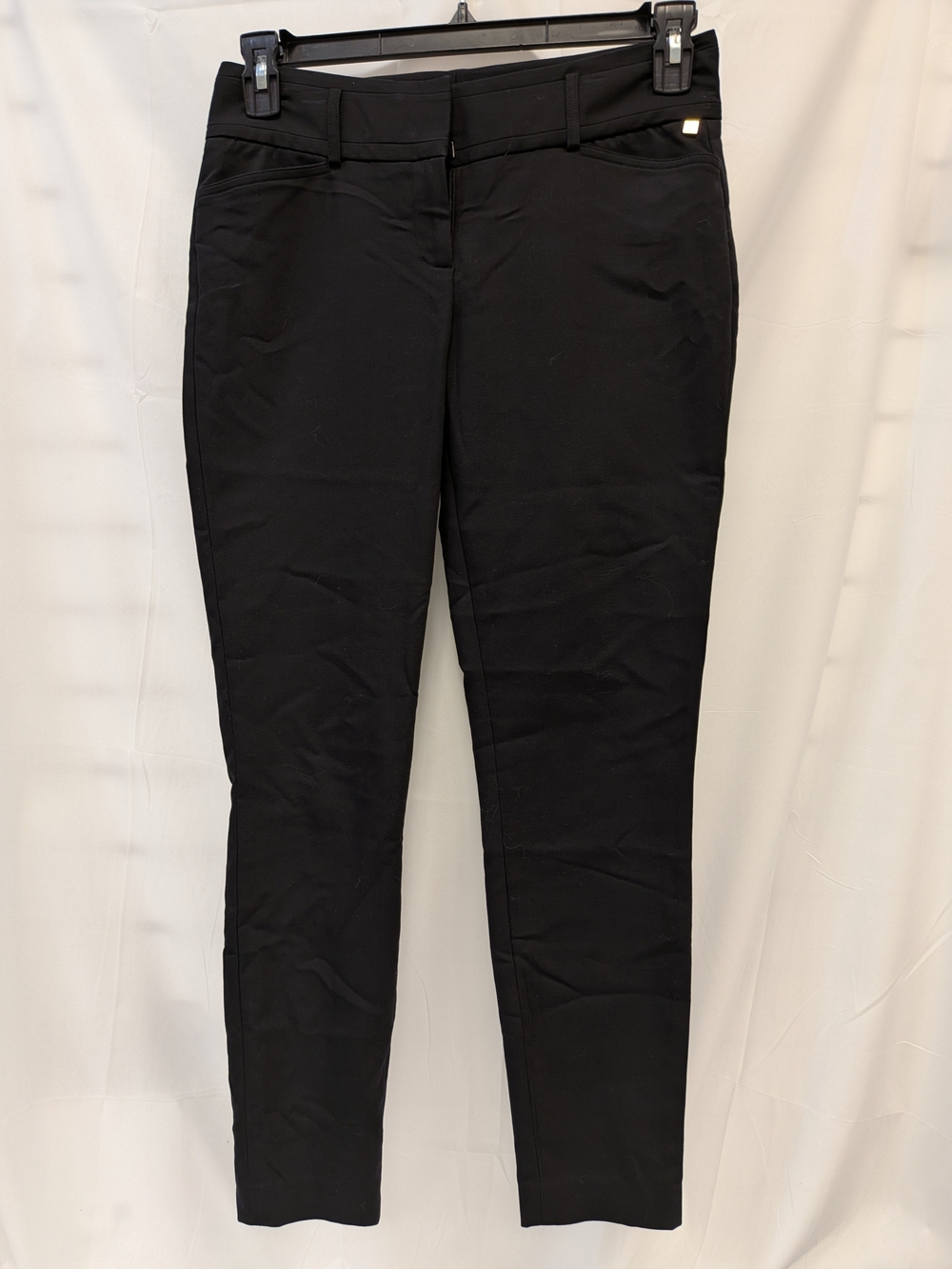 Ivanka Trump Black Slim Ankle Trousers